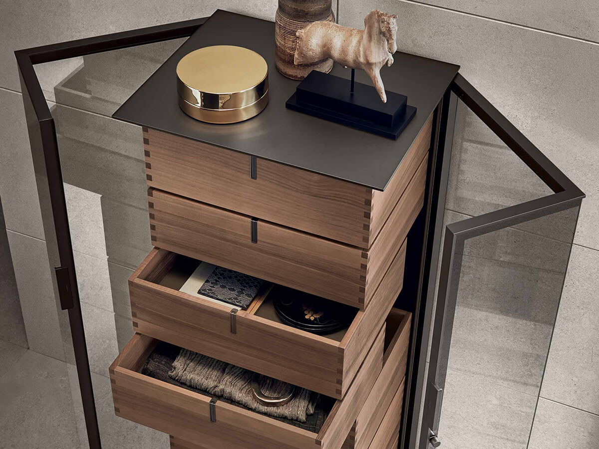 Ala High Chest with Drawers