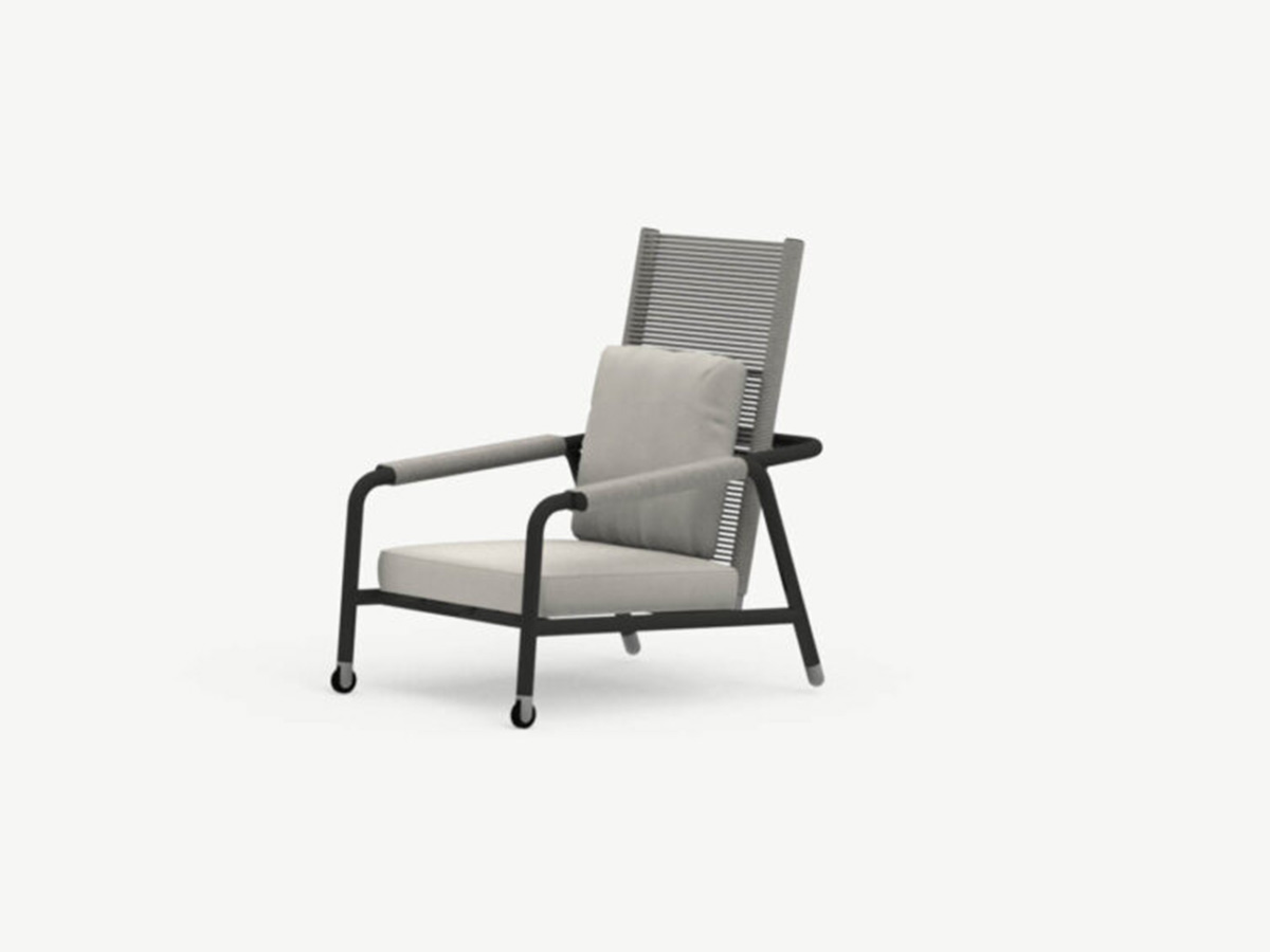 Roda Astra Outdoor Armchair With High Backrest