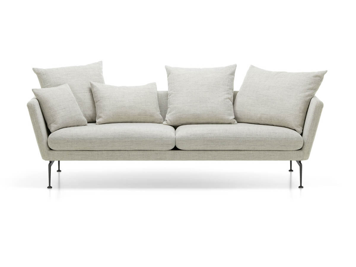 Vitra Suita Sofa With Pointed Cushions