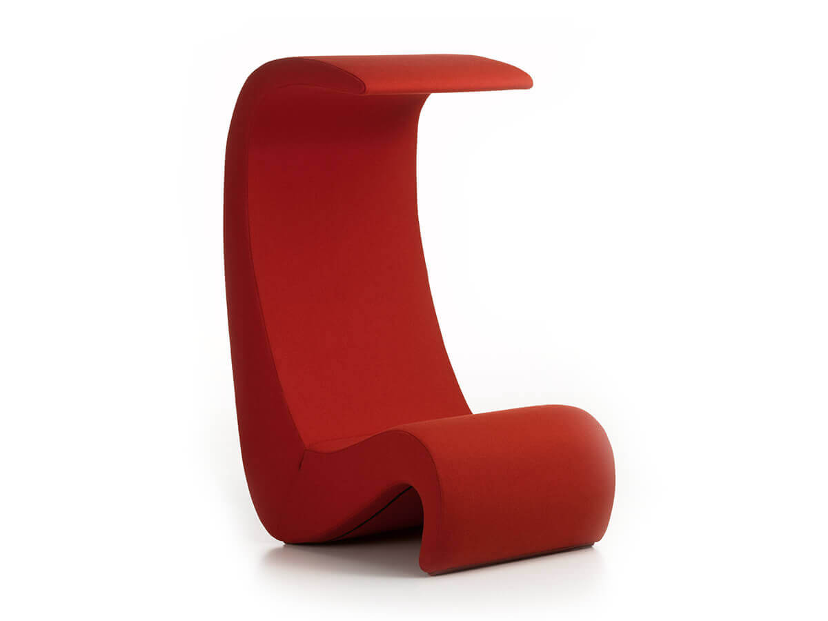 Vitra Amoebe Armchair With High Backrest