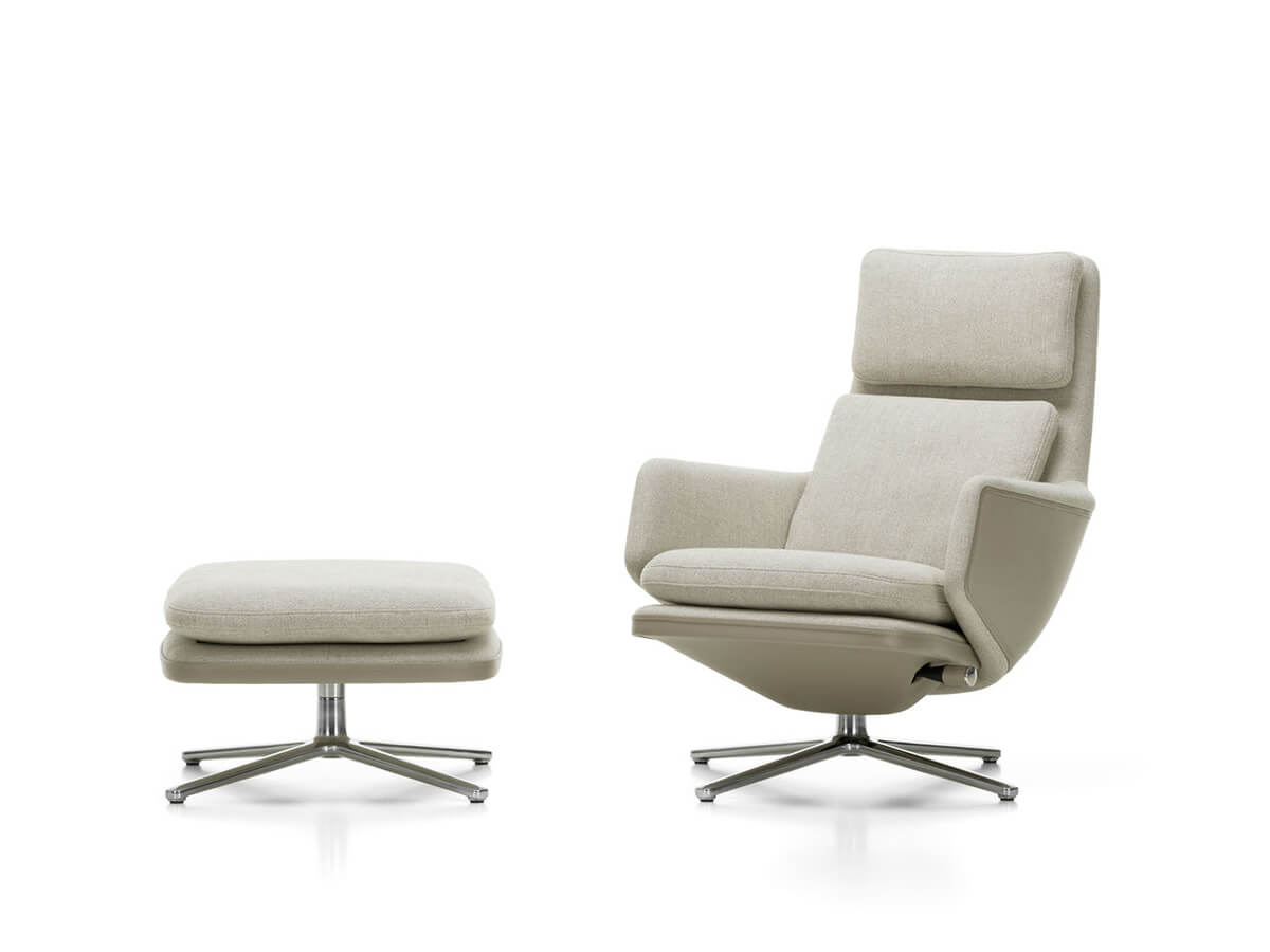 Vitra Grand Relax Armchair With Ottoman