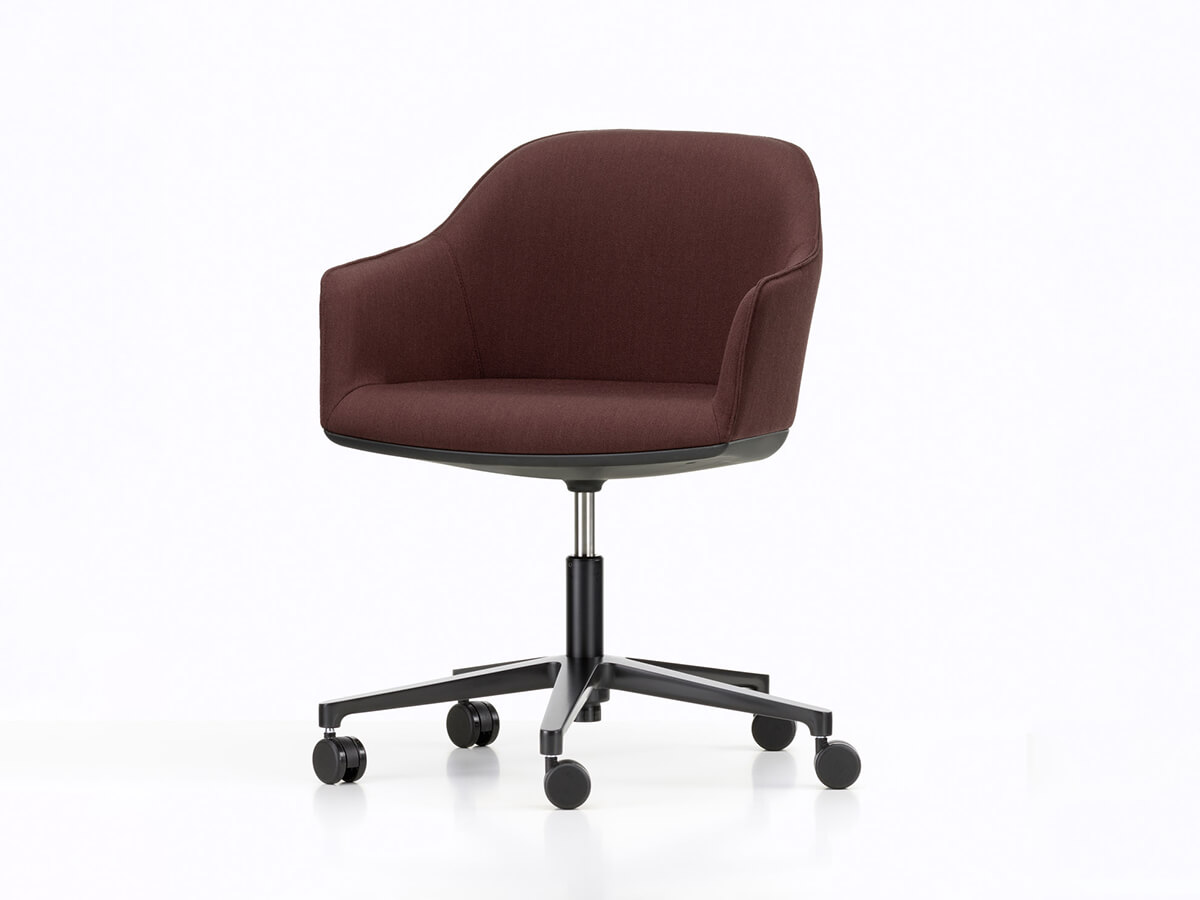Vitra Softshell Chair 5 Stars Base with Castors
