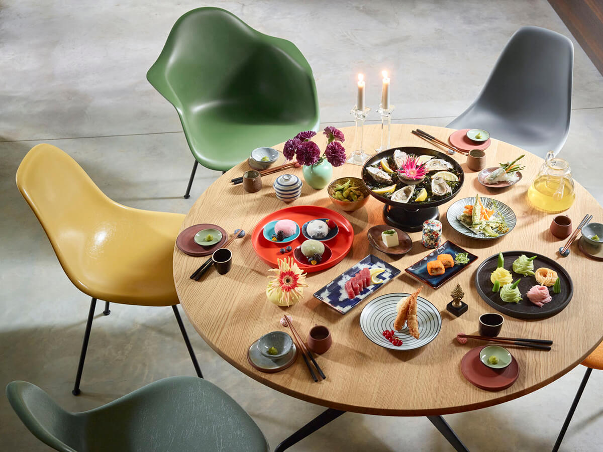 Eames Segmented Tables Dining Table