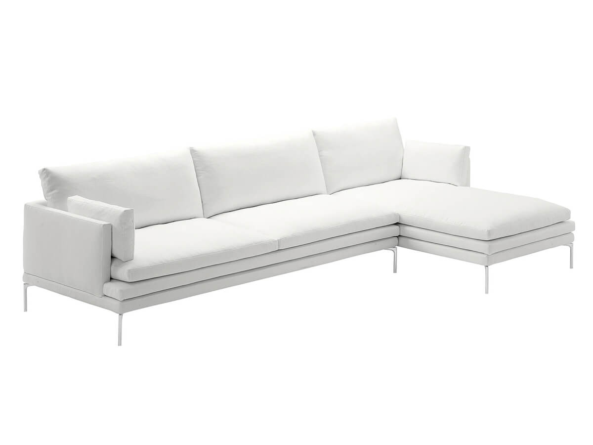 Zanotta William Divano Con Chaise Longue