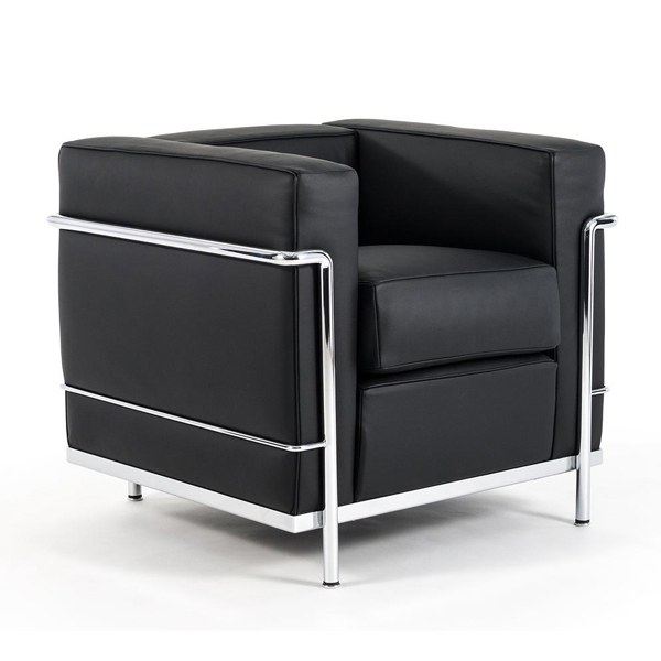 LC2 sofa and armchair